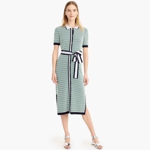 J. Crew Belted Sweater Dress